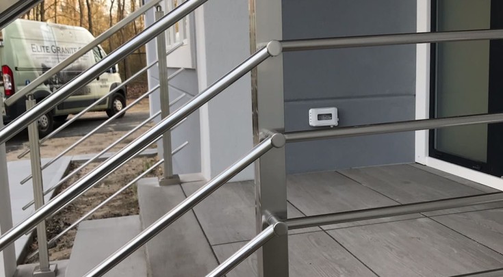 Terrace Railing Installation